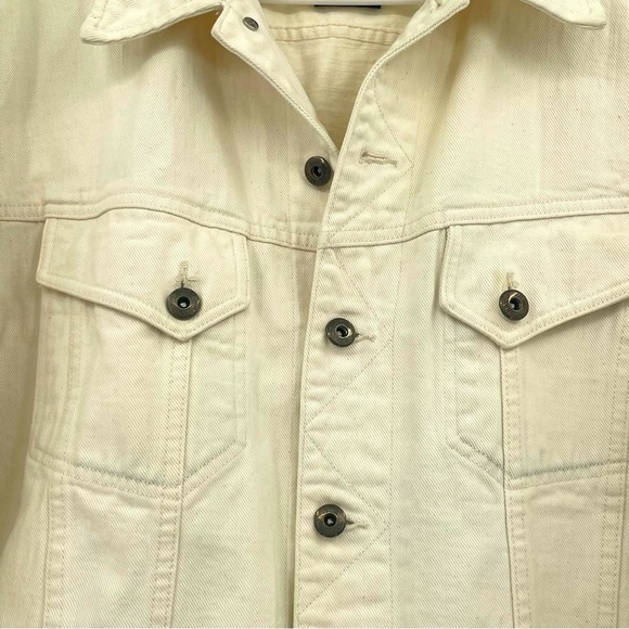 Ralph Lauren Polo Sport Cream Jean Jacket Size XL - Picture 3 of 11
